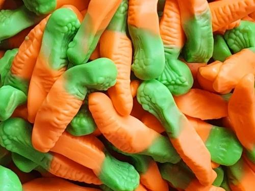 Carrot Gummy Candy 1lb